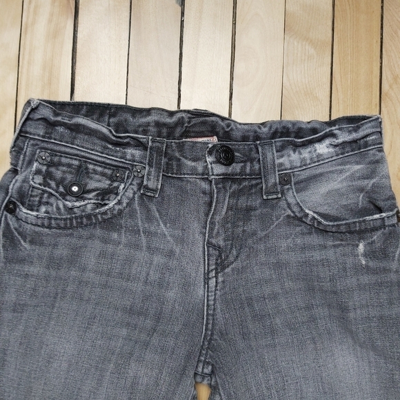 📣2/40$📣 True Religion distress gray jeans - Picture 3 of 9